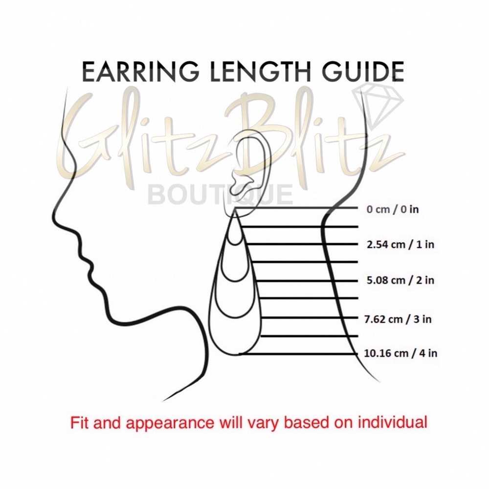 Any 2/$20! Silver & Crystal Vintage Drop Earrings - Picture 5 of 6